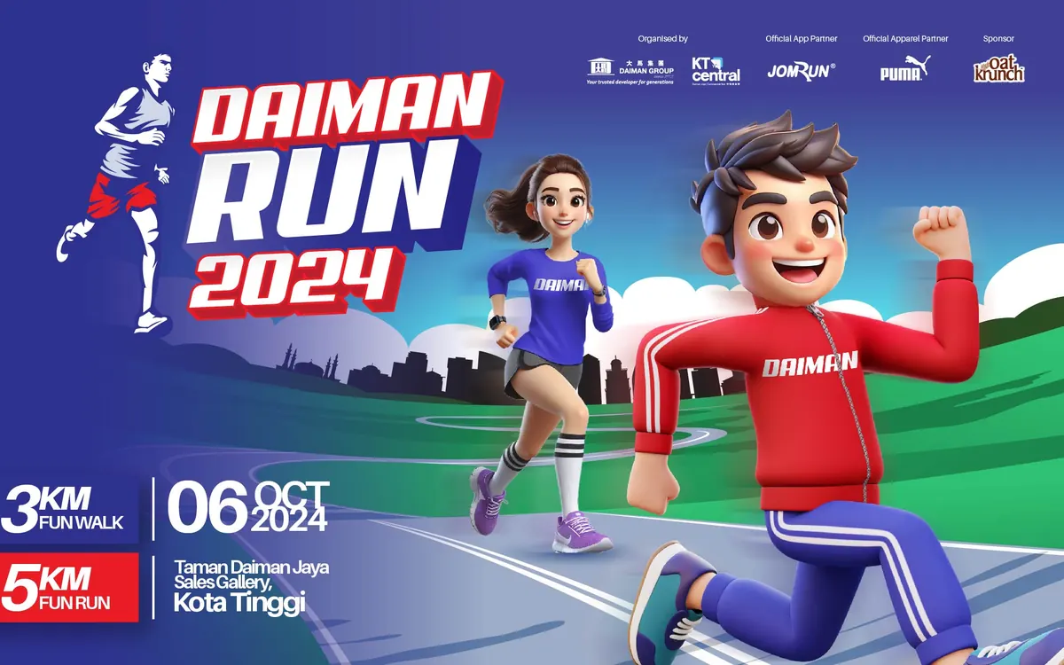 Daiman Run 2024 official banner
