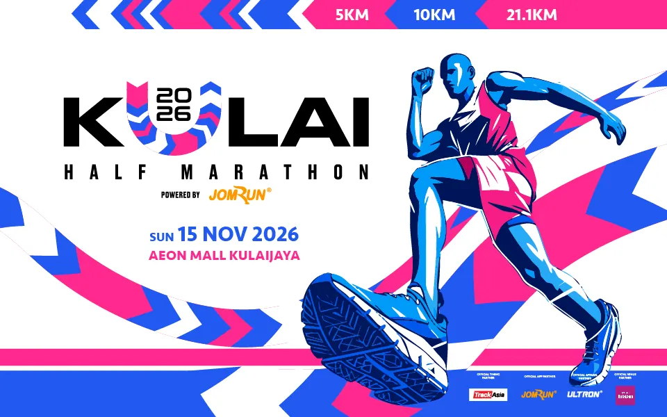 Kulai Half Marathon 2026 Powered by JomRun official banner