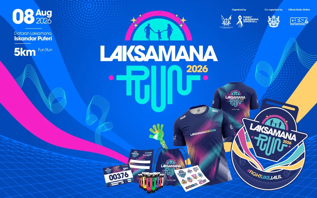 Laksamana Run 2026 official banner