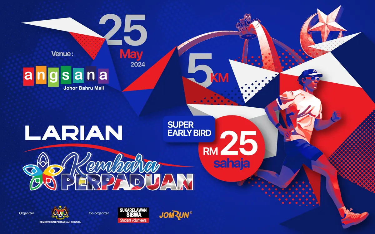 Larian Kembara Perpaduan 2024 official banner