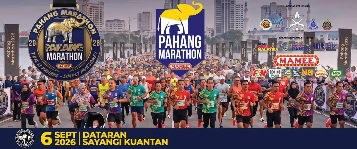 Pahang Marathon 2026 official banner