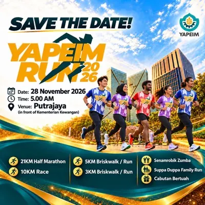 YAPEIM Run 2026 official banner